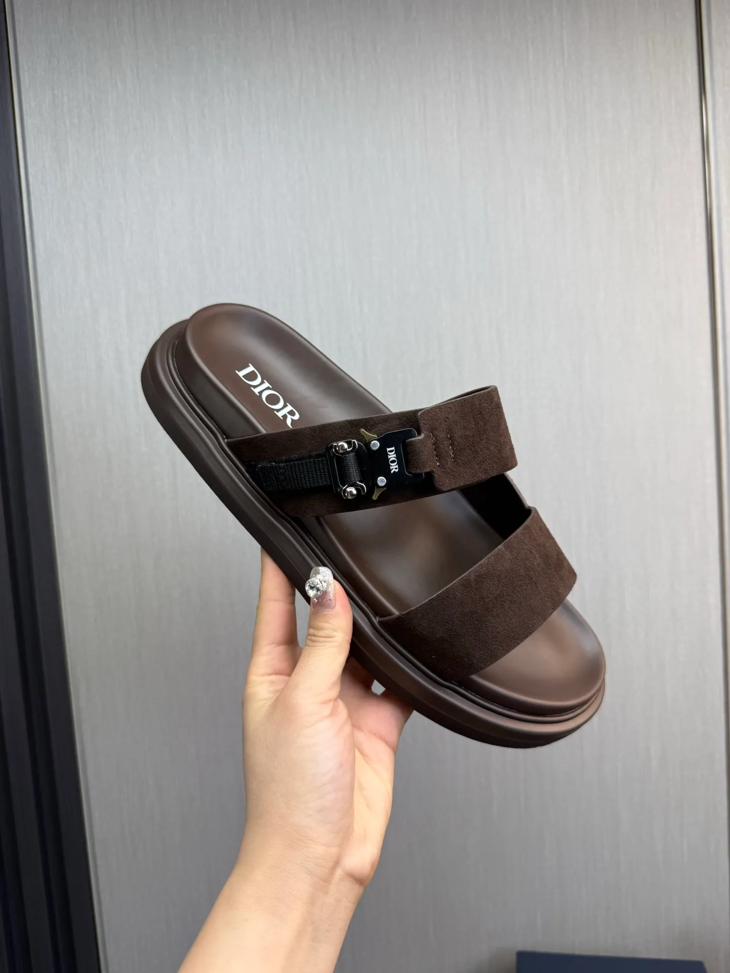 Men's shoes 300💰 Dior. Men's slippers🩴 Official website 1:1 production 38-45 size 45 46 🉑️Customized original material shipped✅